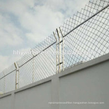 welded razor blade fence anti-climb welded razor fence prison fence mesh
